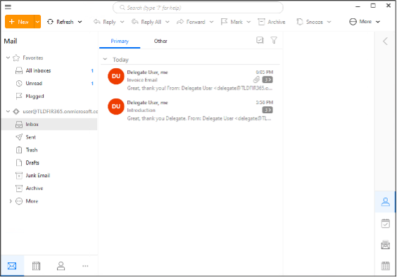 BEC 4 - eM clinet user interface